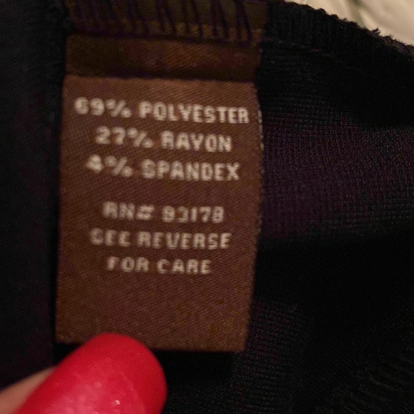 ADRIENNE VITTADINI black sleeveless dress - Picture 10 of 12